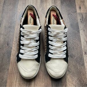 Dolce Vita Leopard Women’s Lace Up Sneakers
